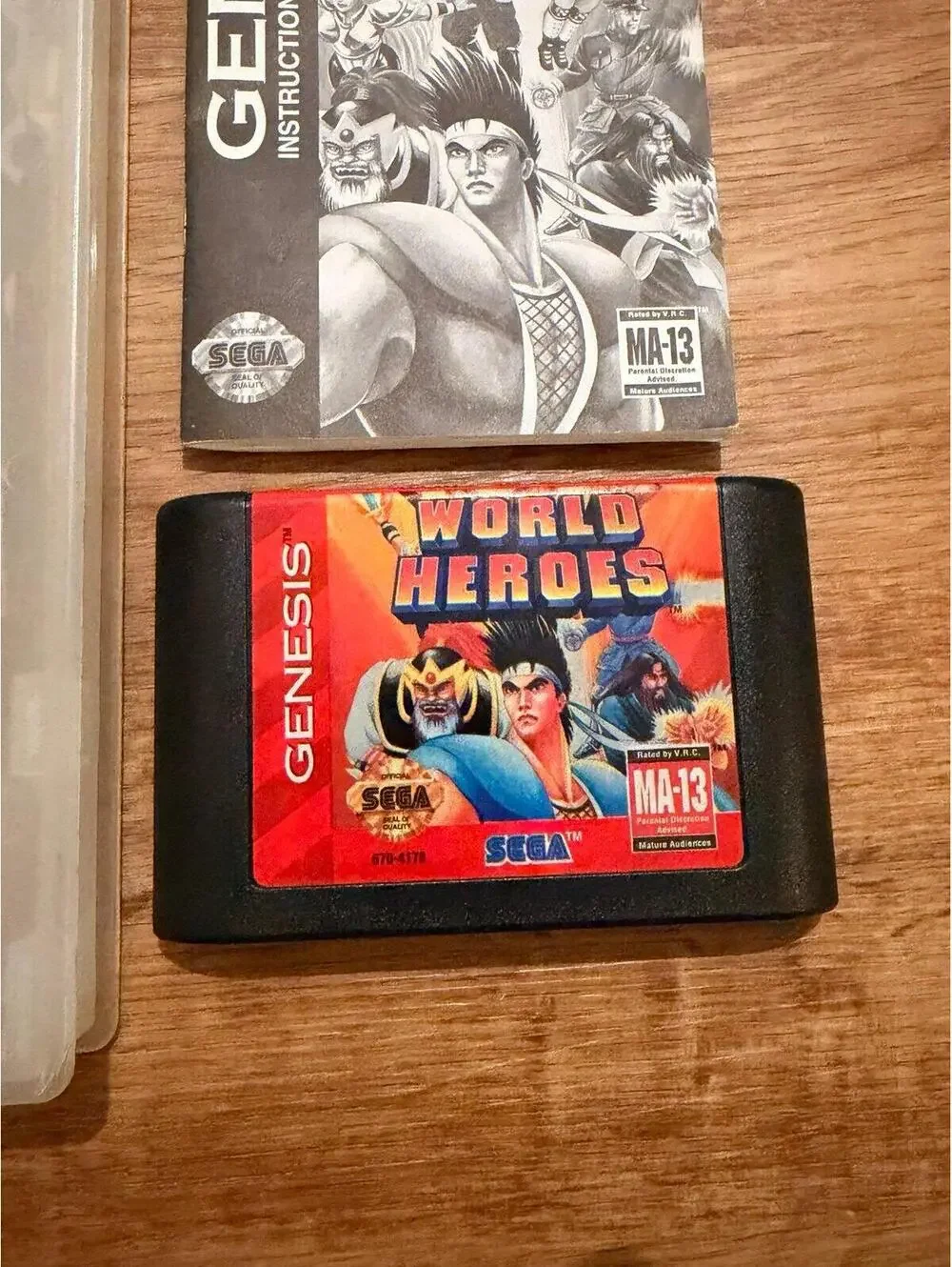 World Heroes for Sega Genesis